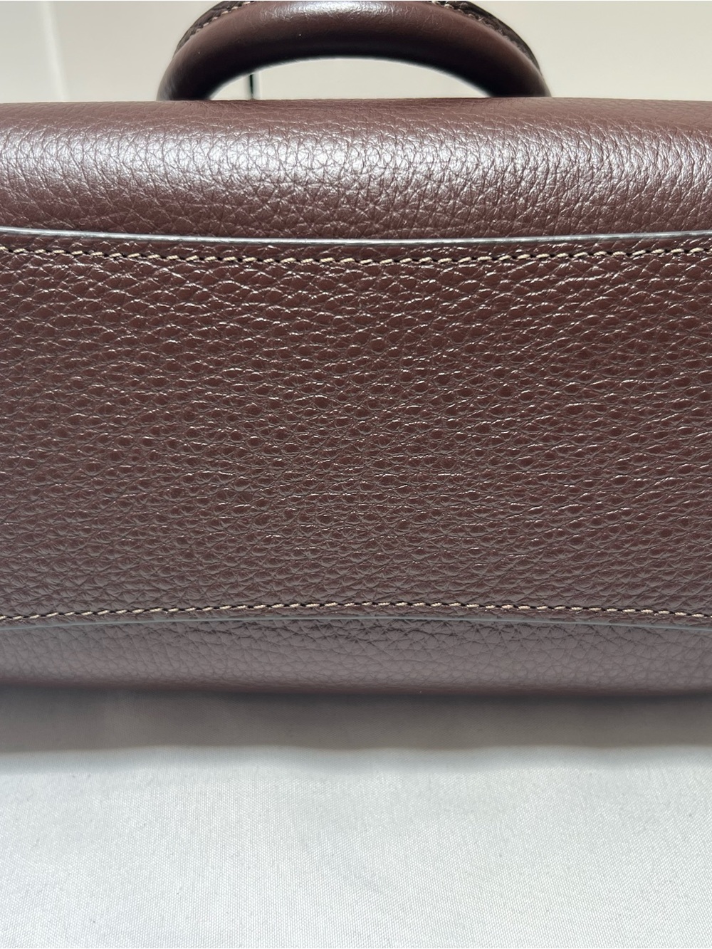Coach Mini Rowan Maple Color with Silver Hardware - Picture 5 of 9